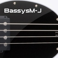 Bassysm-J - A four string Musicman Stingray bass with roundwound strings