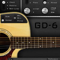 GD-6 Acoustic Guitar - A Guild D-40 custom edition electro-acoustic guitar