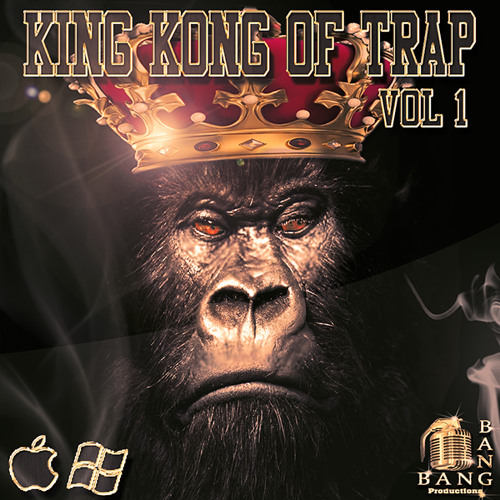 King Kong of Trap Vol.1 - Five Construction Kits filled with hard hitting King Kong Trap and 808s