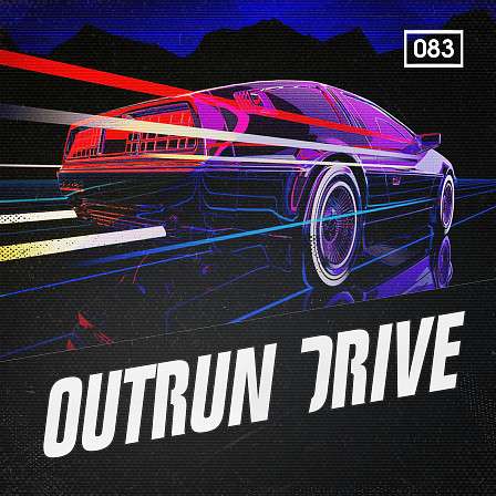 Outrun Drive - Retro analogue synths, neon chord progressions, vintage drums & more
