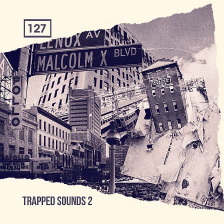 Trapped Sounds 2 - Melancholic melodic grooves, tasteful beats, crispy hats and more!