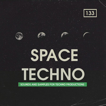 Space Techno - Armed with pounding drum loops, raw bass sounds, modular melodics & more