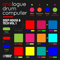Analogue Drum Computer - Deep House & Tech Vol.1 - The highest quality, production ready, pounding drum & percussion loops