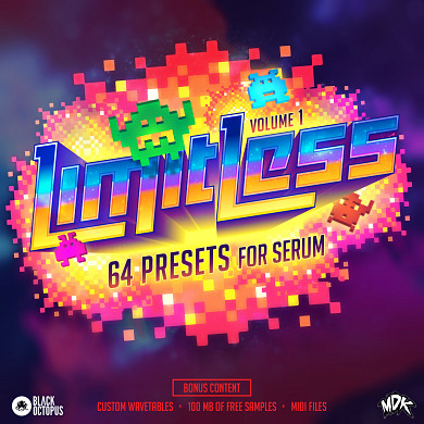Limitless by MDK Vol 1 - An explosive pack of Serum presets 