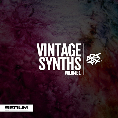 Vintage Synths Vol.1 - Packed full of synth and bass patches with a vintage touch