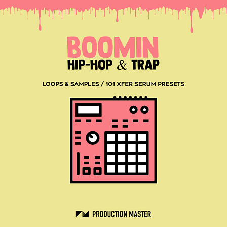 Boomin Hip-Hop & Trap - Cover the hot chart-topping hiphop & trap genres that are taking the US by storm