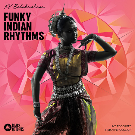 Funky Indian Rhythms by KV Balakrishnan - Multi-genre tempo-labelled inspiring world percussion