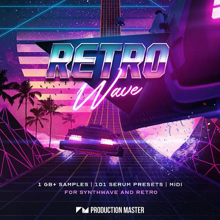 Retro Wave - Synthwave & 80's Retro - A synthwave styled pack that'll warp you back to the 80's