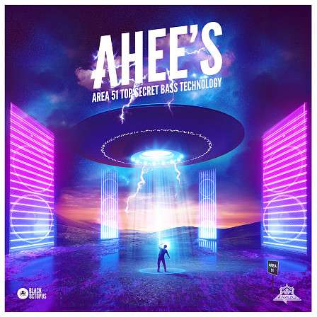 AHEE's Area 51 - Drum, Synth, Bass, Arps, Pads and FX one shots that will blow your mind