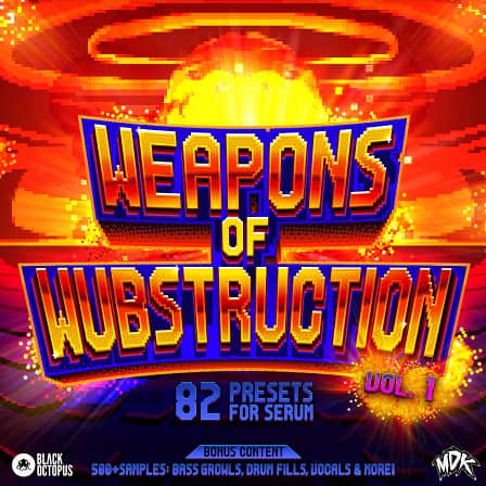 MDK - Weapons of Wubstruction Vol 1 - MDK is back with that 8-bit vibe to inject into Dubstep and Heavy Electro