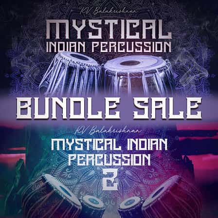 Mystical Indian Percussion Bundle - Get 2 of the most coveted Indian percussion sample packs ever in one bundle!