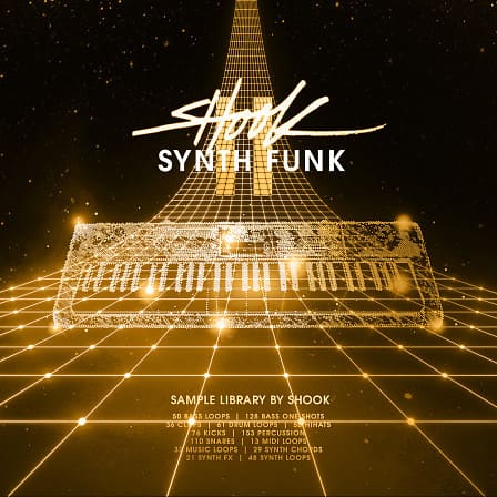 Shook Synth Funk II - Along with Synth loops, midi files, kick drums, snare drums, hihats and more!
