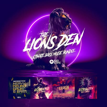 Lion's Den - Ultimate Bass Bundle - A full collection of game-changing, aggressive, disgustingly heavy samples