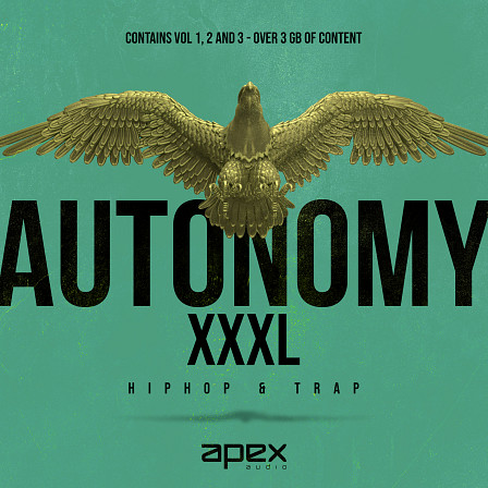 Autonomy XXXL Bundle - HipHop & Trap - Three packs covering the hottest chart-topping hiphop and trap styles