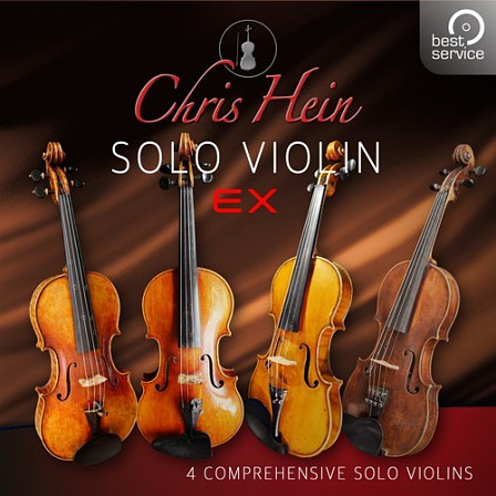 Chris Hein Solo Violin EXtended - Four fantastic sounding Solo Violin Instruments in EXtended version 2.0