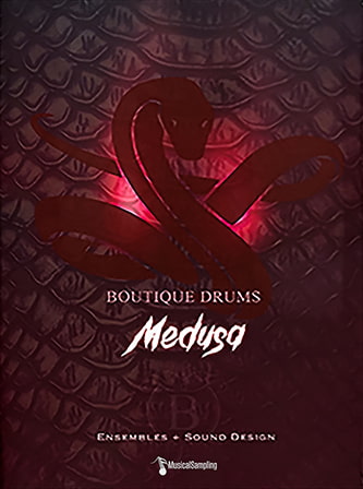 Boutique Drums Medusa - A Modern Ensemble Drum Library