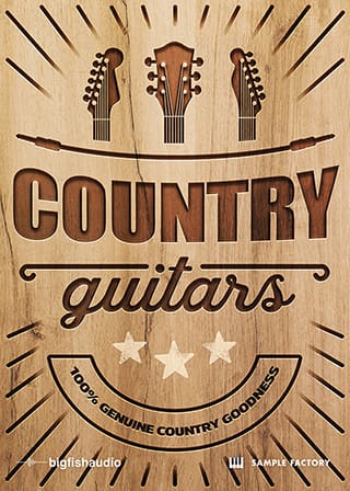 Country Guitars - 6+GB of Country Guitars to help you nail that hometown sound