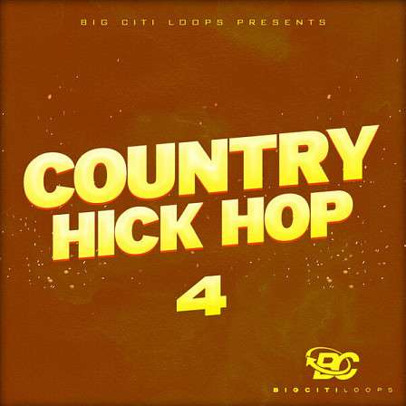 Country Hick Hop Vol 4 - A Country and Hip-Hop fusion pack with real live acoustic and electric guitars