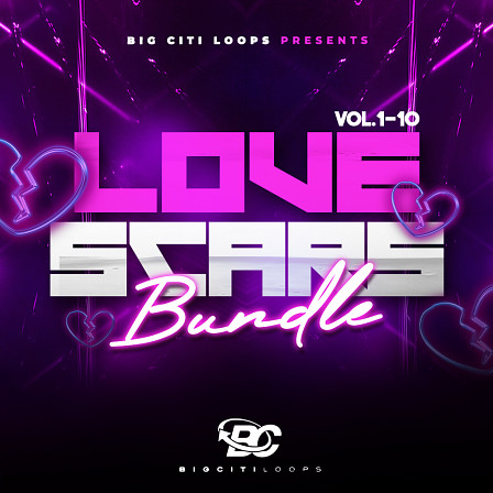Love Scars Bundle - A RnB & Hip Hop melody pack containing over 200 melody loops