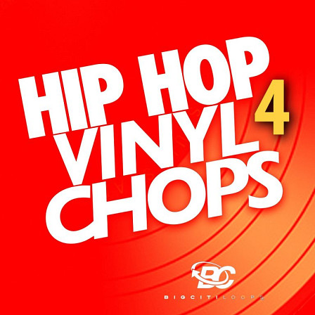 Hip Hop Vinyl Chops 4 - This Construction Kit pack will give you a 100% authentic vinyl sampled sound