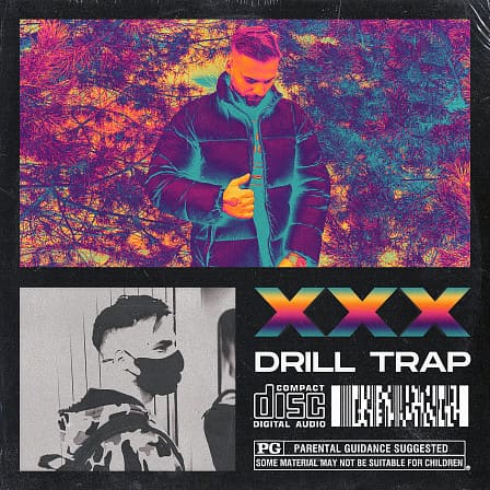 XXX Drill Trap - Four Trap Construction kits that include 41 Loops, 47 MIDI Files, 4 Flp files