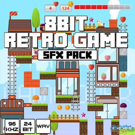 8-Bit Retro Game SFX Pack - A massive pack of high-quality, professionally produced 8-bit retro sounds