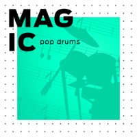 Magic Pop Drums - 77 pop drum loops played on several different drum sets
