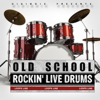 Old School Rockin' Live Drums - A powerful dose of drum loops and fills