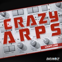 Crazy Arps - Crazy, hot and melodic arpeggiator loops
