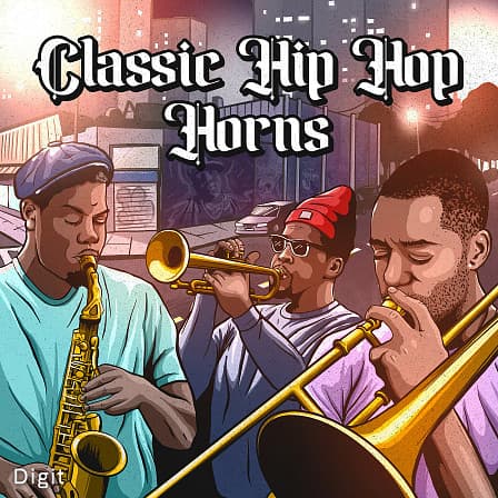 Classic Hip Hop Horns - Classic Hip Hop horns section played by world-class musicians