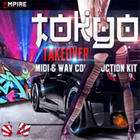 Tokyo Takeover - 5 blazing HipHop MIDI & Loop Kits in the style of Scott Storch