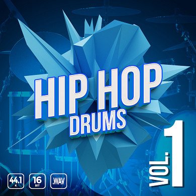Iconic Hip Hop Drums Vol. 1 - 166 drum hits featuring genres: Boom Bap, Underground, and East Coast
