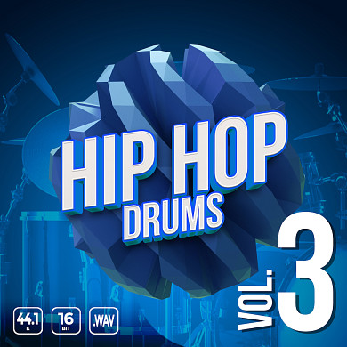 Iconic Hip Hop Drums Vol. 3 - 154 warm and punchy drum one shots