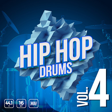 Iconic Hip Hop Drums Vol. 4 - 163 painstakingly crafted drum one shots