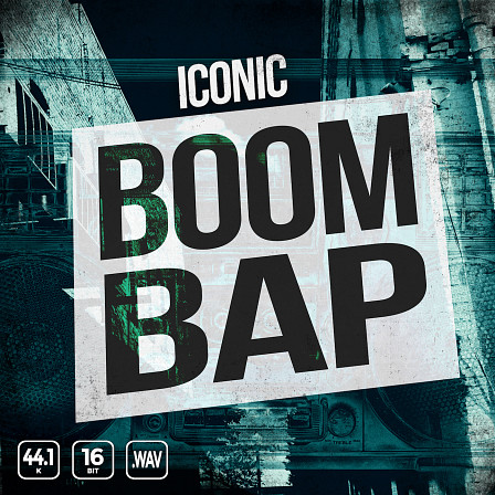 Iconic Boom Bap - The old school hip hop drum power pack