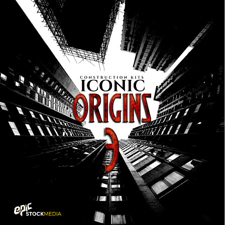 Iconic Origins 3 Construction Kits - Distorted sub bass, dark rhythmic hip hop drums & more