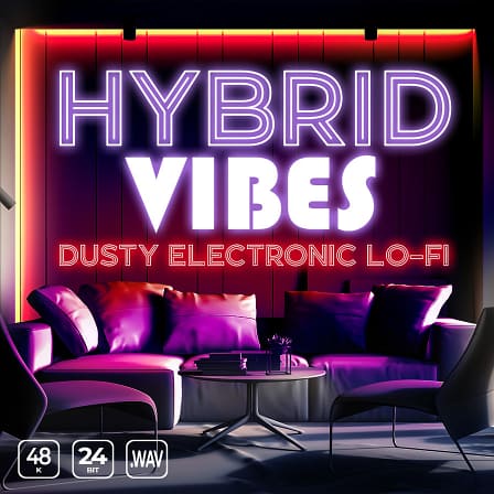 Hybrid Vibes: Dusty Electronic Lo-fi - All the samples needed to build powerful instrumental & punchy beats!