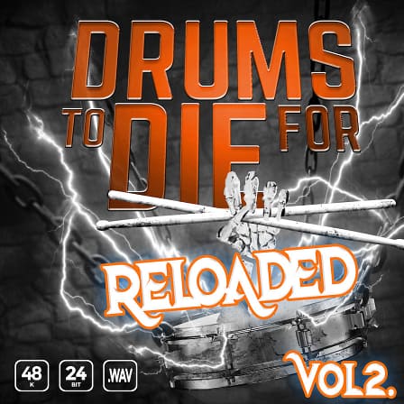 Drums To Die For Reloaded Vol. 2 - This pack includes 77 crispy underground hip hop drum one shots