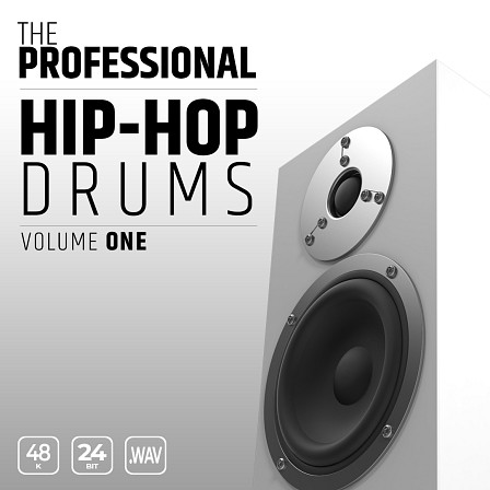 Professional Hip Hop Drums Vol. 1, The - A professional sample pack featuring a versatile selection of drum samples