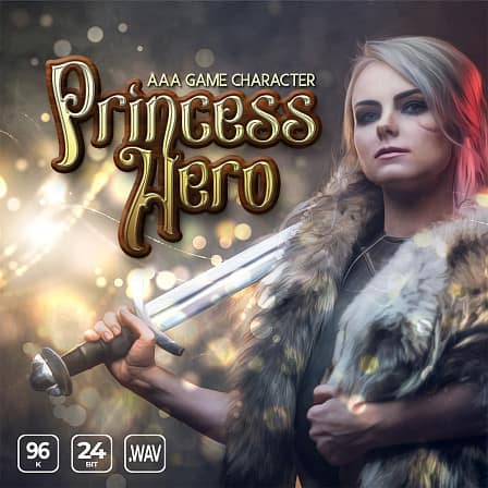 AAA Game Character Princess Hero - Treat yourself to a heroic female voice for your next game audio production!
