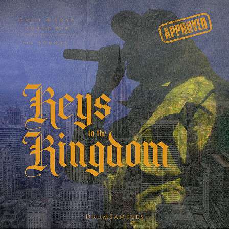 Keys To The Kingdom Drum Samples - Over 115 hypnotic trap drum one shots, bouncy snares, thick kicks & more