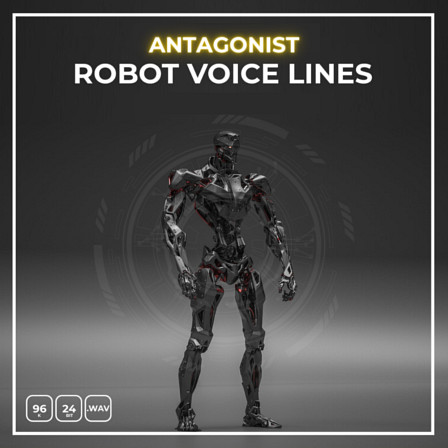 Antagonist Robot Voice Lines - Over 402 immersive, game-optimized voice-over files