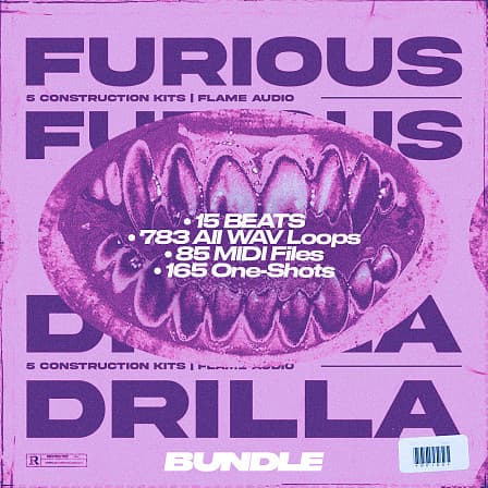Furious Drilla Bundle - The most innovative Hip-Hop, Trap, and Drill sounds