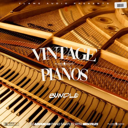 Vintage Pianos Bundle - 150 Emotional Piano Chord Progressions with MIDI Files