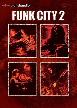 Funk City 2 - Top Notch Funk Construction Kits with a Retro-Funk Vibe of the 70's
