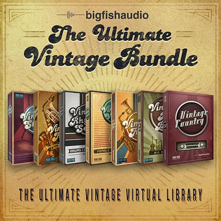 Ultimate Vintage Bundle, The - The ultimate collection of vintage virtual instruments