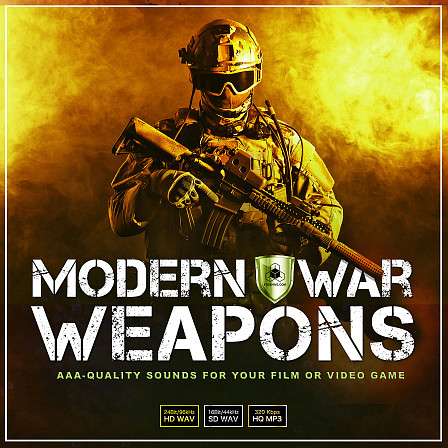 MILITARY WEAPONS OF WAR SOUND EFFECTS LIBRARY - Stockpile countless weapons for your project