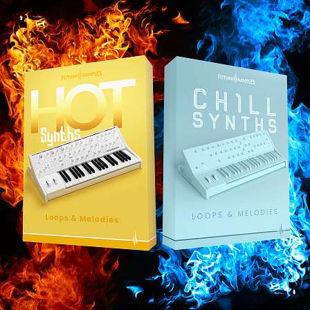 Fire & Ice Bundle - This special bundle deal contains two sample packs, Chill Synths & Hot Synths