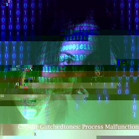 Process Malfunction - 40 intricate future technology glitch production elements