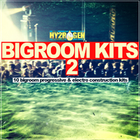 Bigroom Kits 2 - 10 fresh electro & progressive house construction kits 